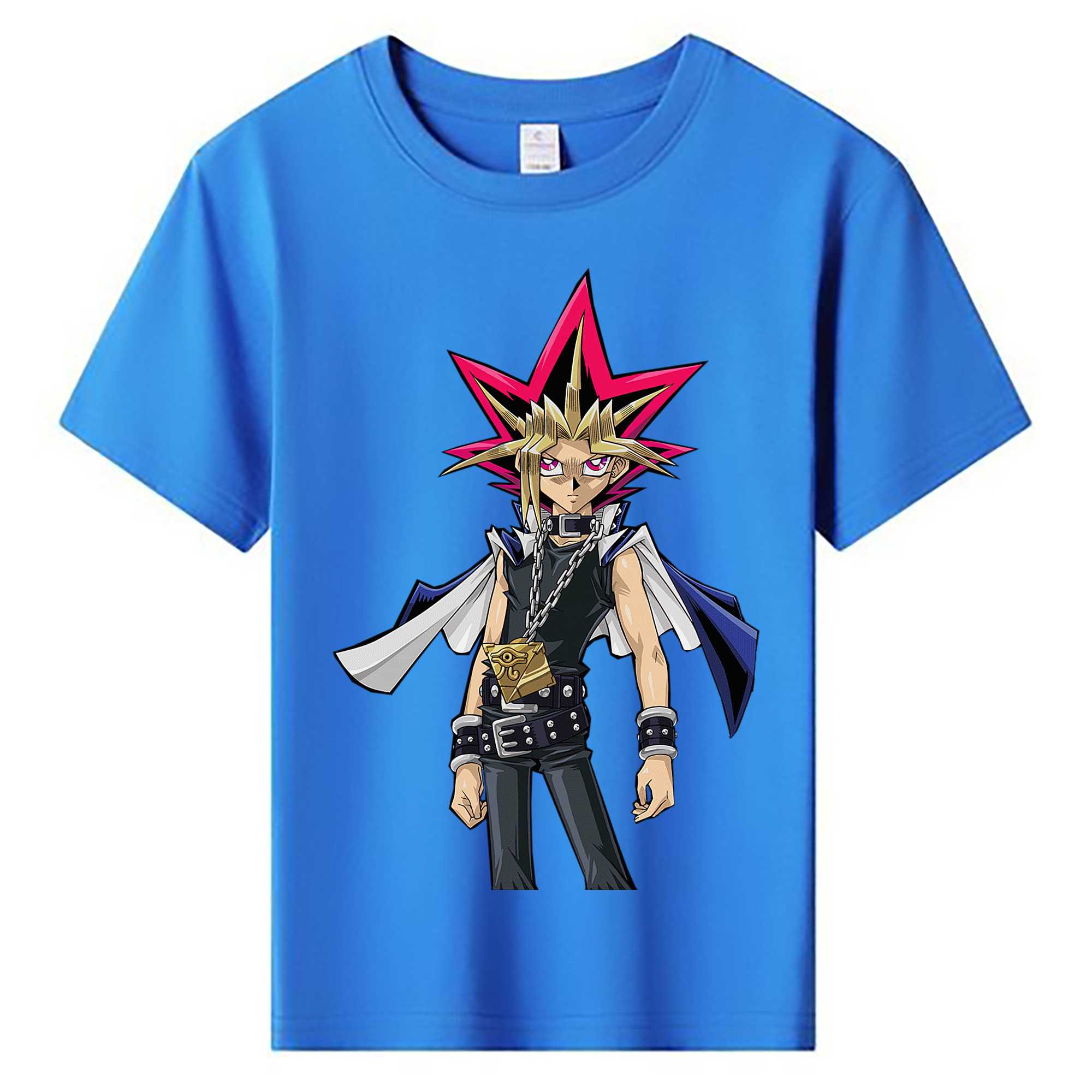 （画像用） 遊☆戯☆王 Yu-Gi-Oh! 綿100％キッズTシャツ（フロントプリント）